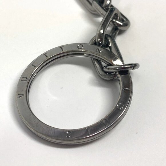 LOUIS VUITTON M68862 MonogramEclipse Key Chain Key Holder Bag Charm - Picture 8 of 12